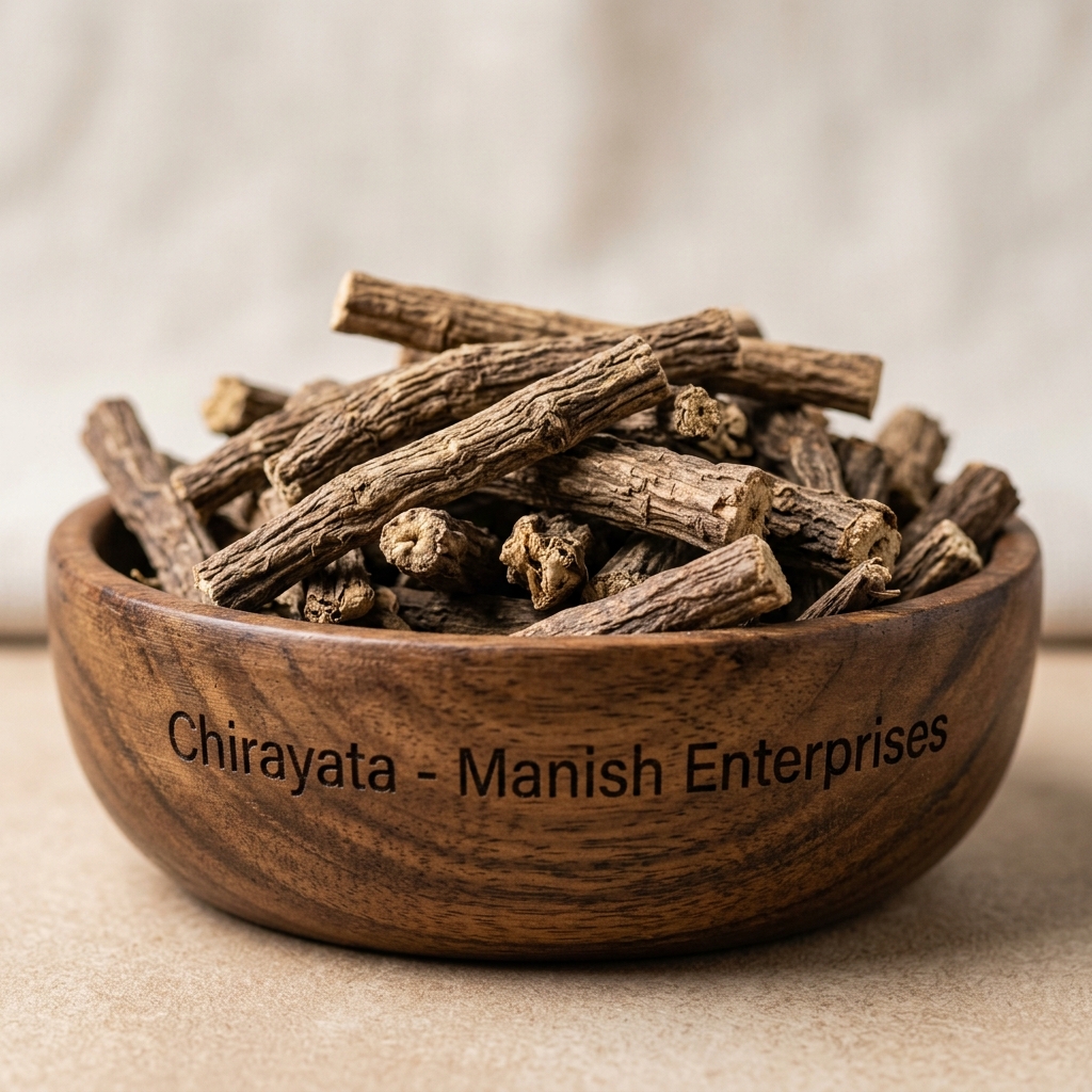 Premium dried Chirayata Swertia chirata wholesale Neemuch Manish Enterprises