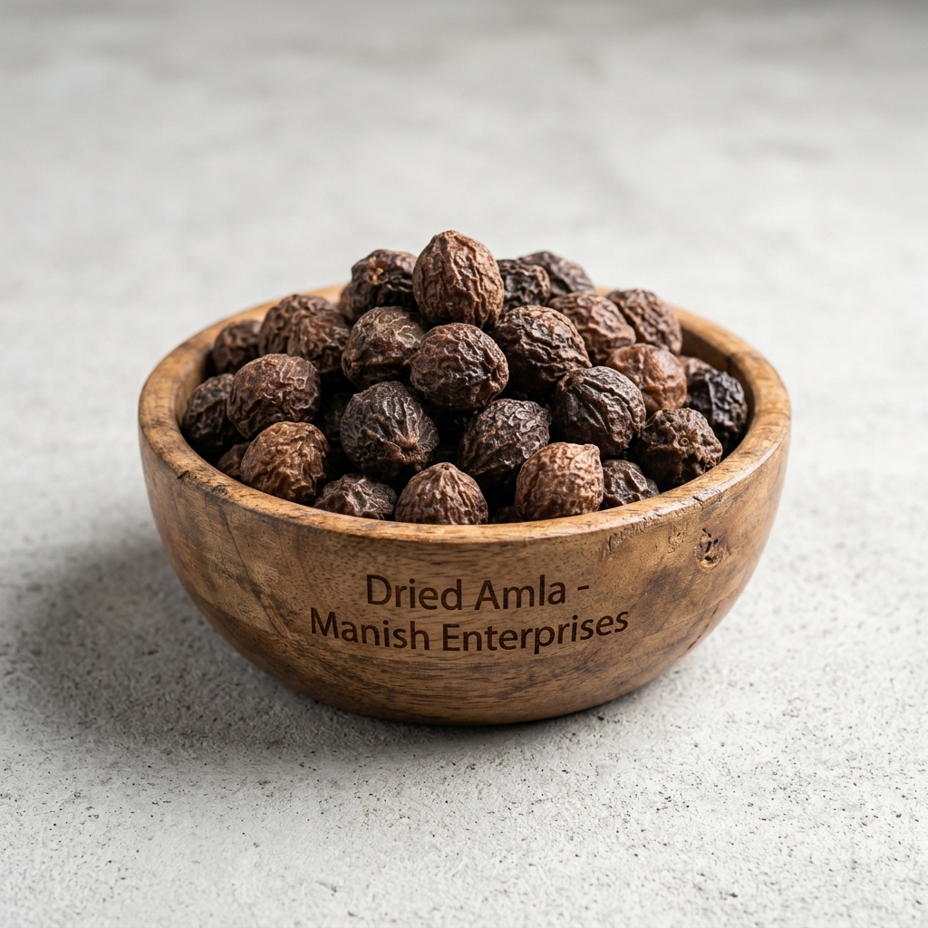 Premium whole dried Amla Indian gooseberry wholesale Neemuch Manish Enterprises