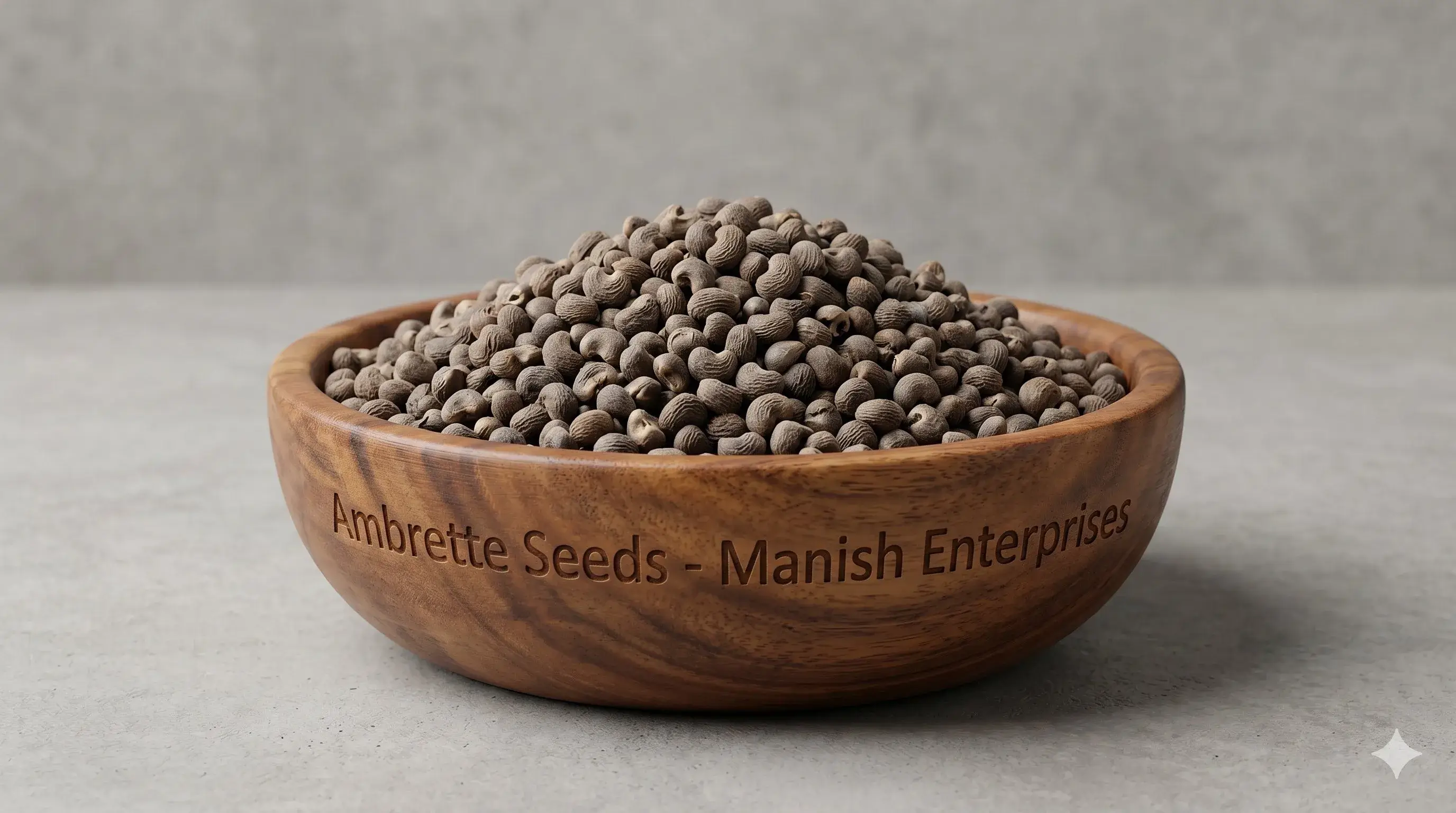 Premium wholesale Muskdana ambrette seeds aromatic Neemuch Manish Enterprises