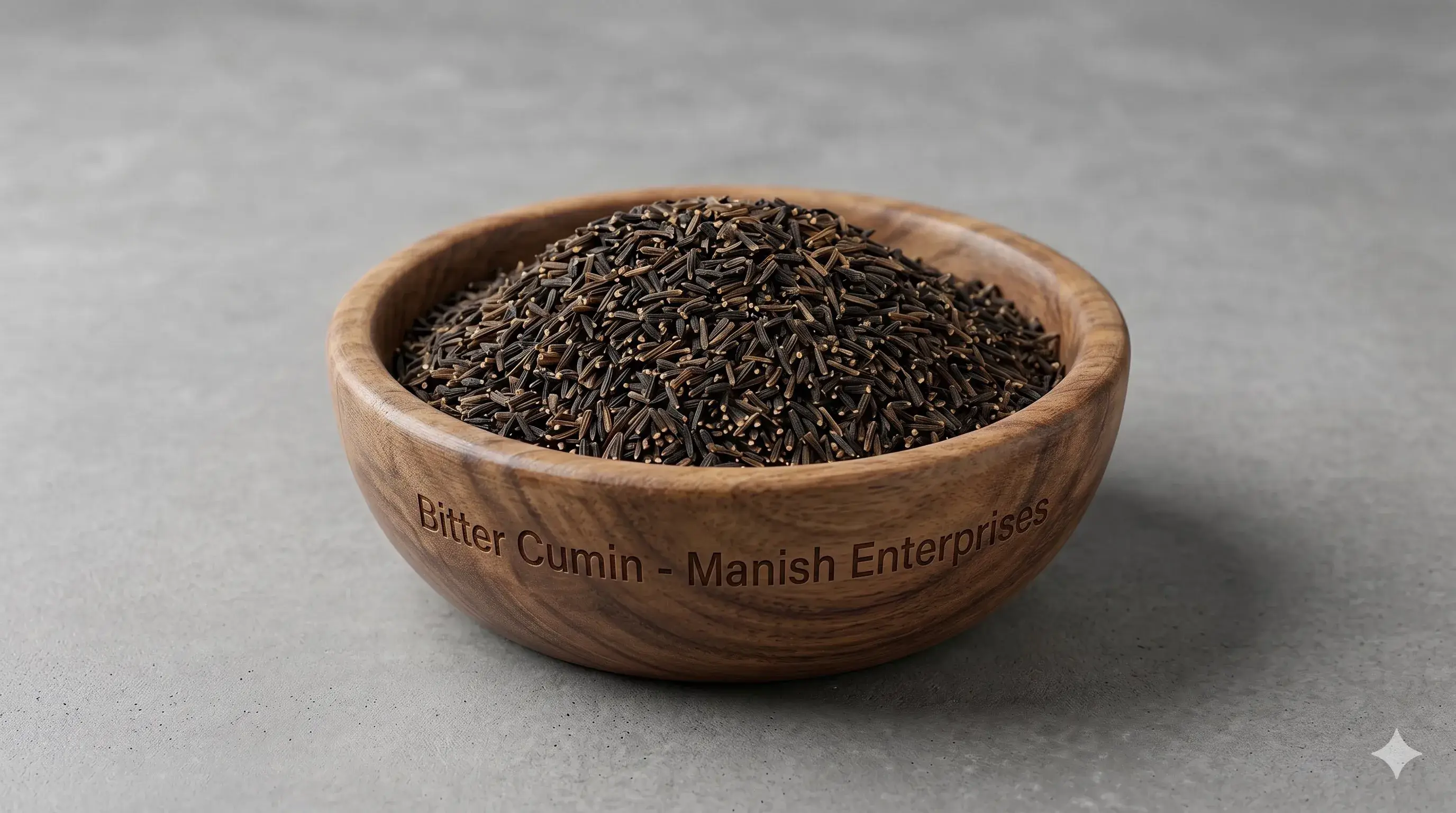 Premium wholesale Kalijeeri bitter cumin seeds Neemuch Manish Enterprises