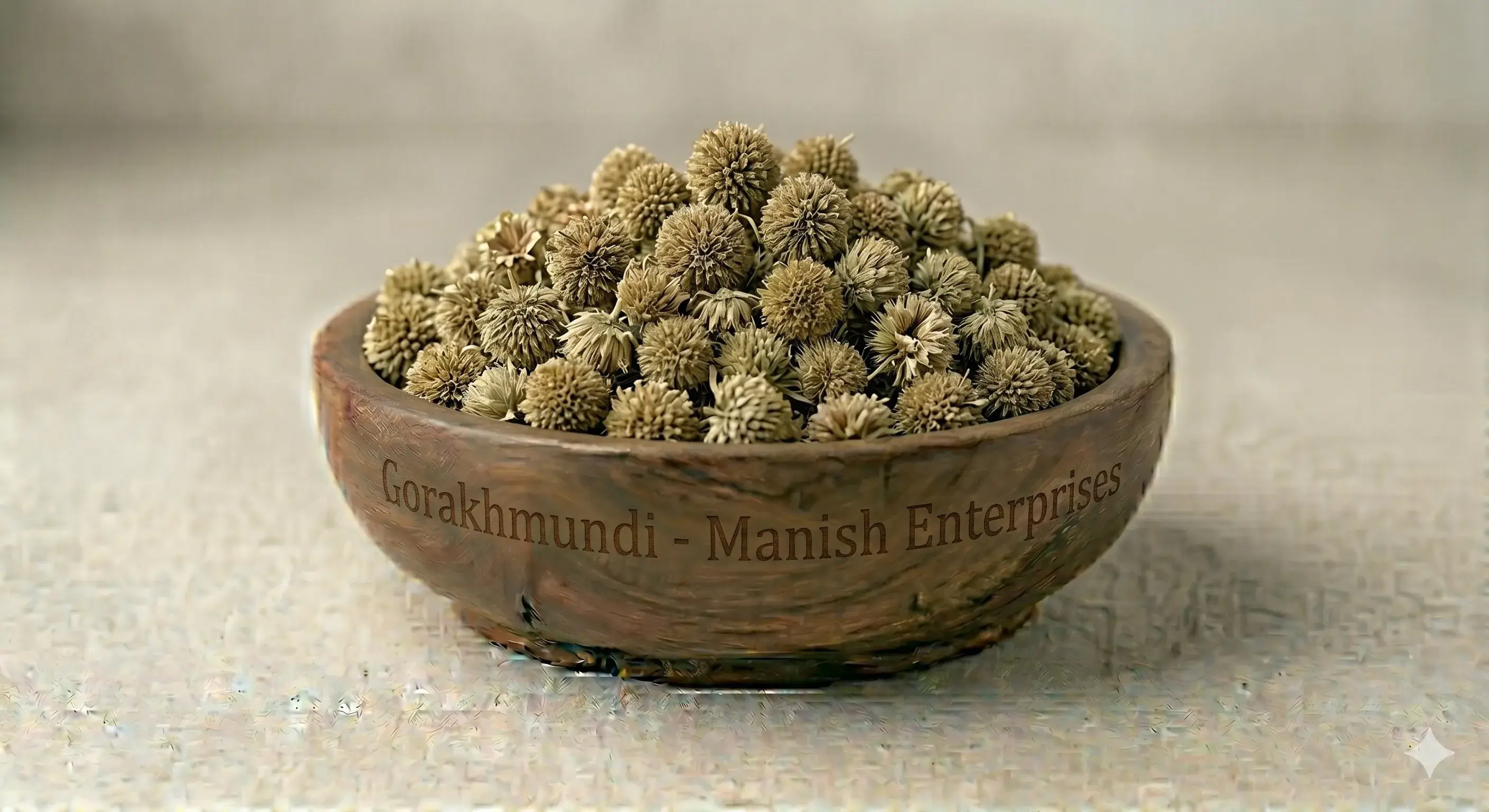 Premium wholesale Gorakhmundi Sphaeranthus indicus whole herb Neemuch Manish Enterprises