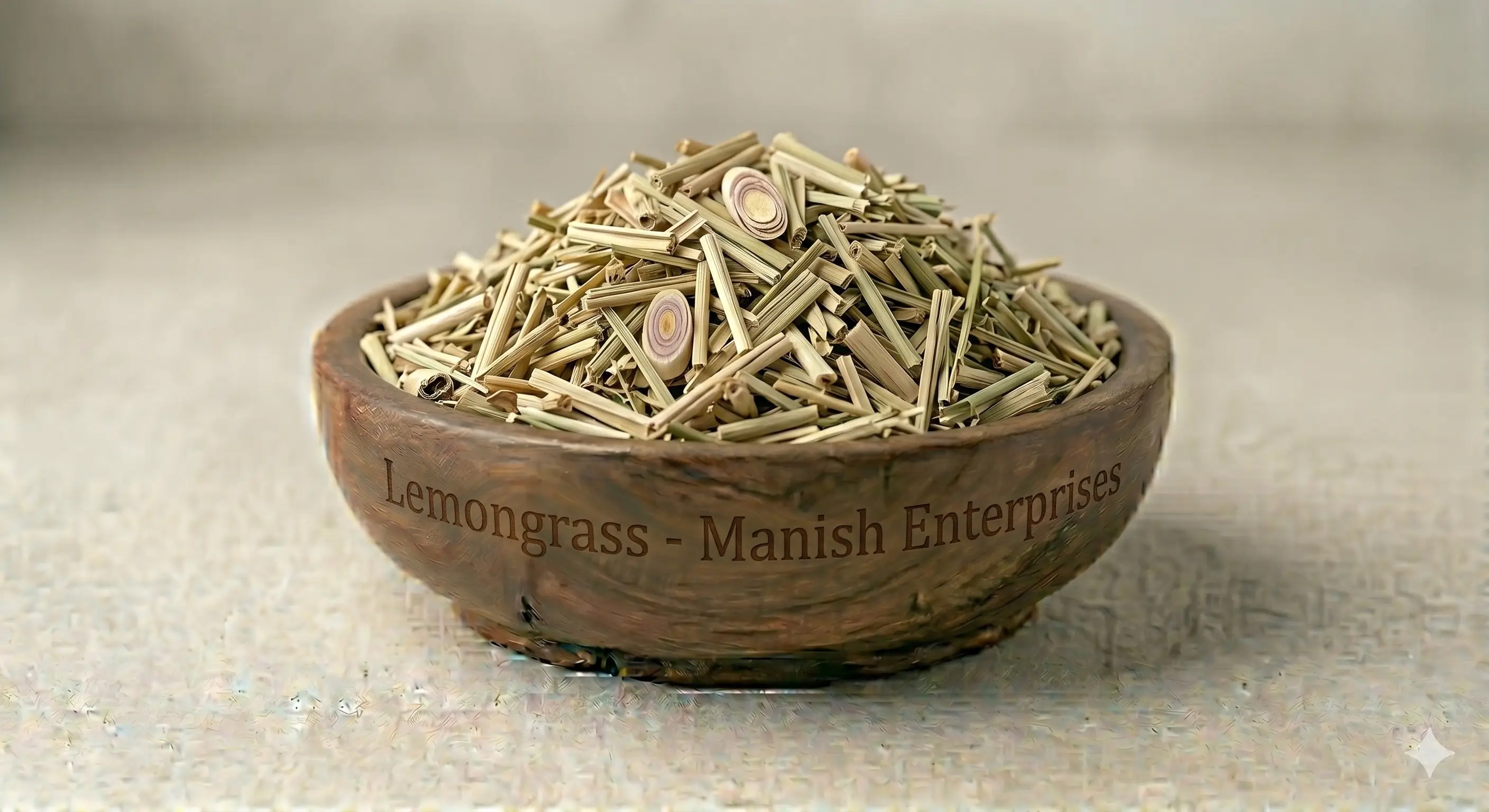 Premium wholesale dried lemongrass Cymbopogon citratus Neemuch Manish Enterprises