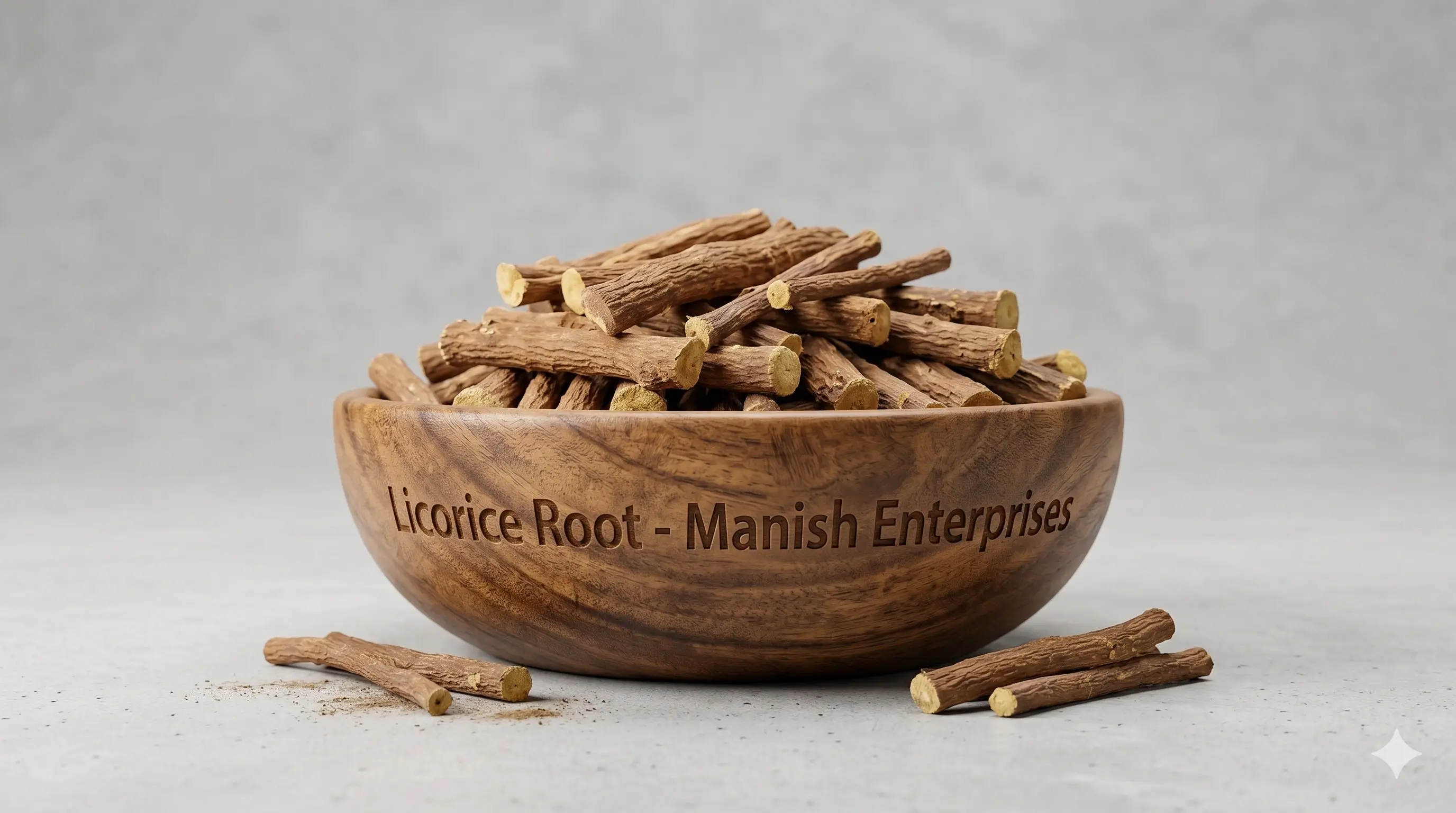 Premium wholesale Mulethi licorice root sweet sticks Neemuch Manish Enterprises