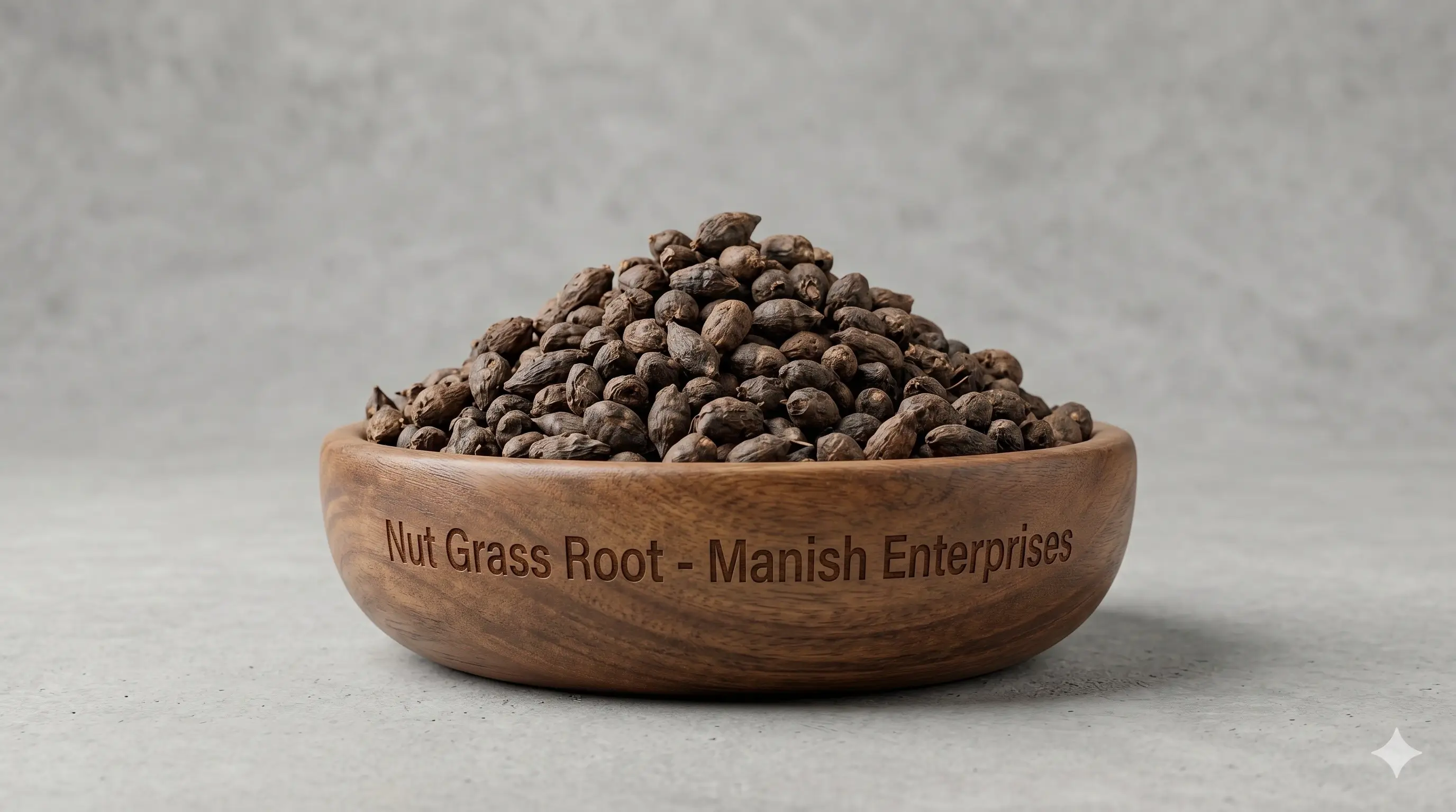 Premium B2B wholesale Nagarmotha Cyperus rotundus roots Neemuch Manish Enterprises