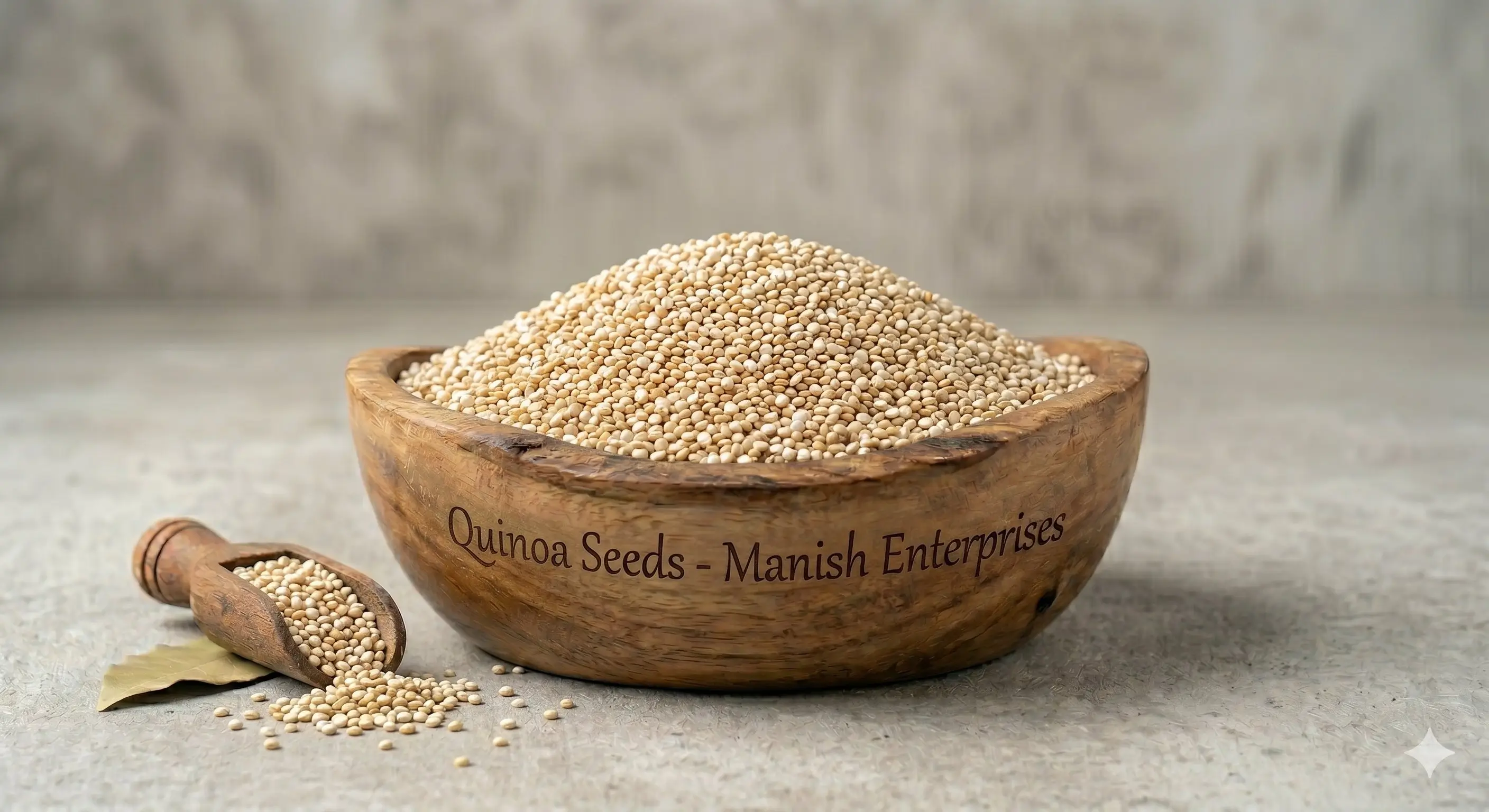 Premium white quinoa seeds wholesale bulk supplier Neemuch Manish Enterprises