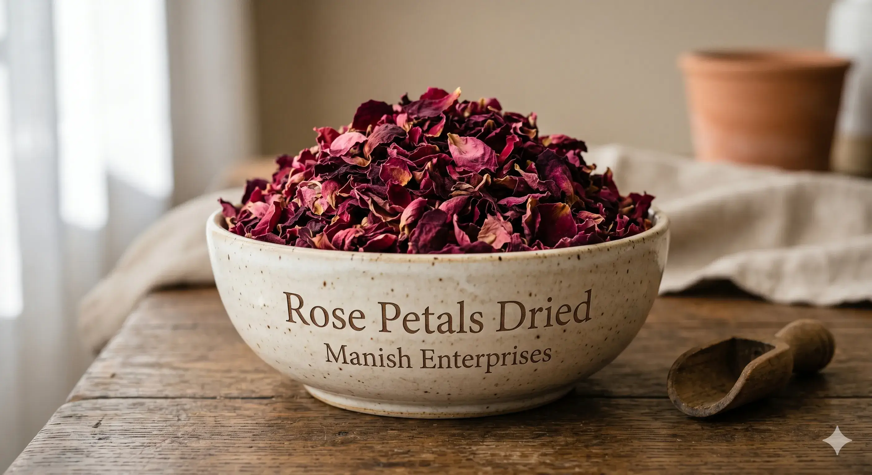 Premium wholesale Dried Rose Petals Damask rose pink Neemuch Manish Enterprises