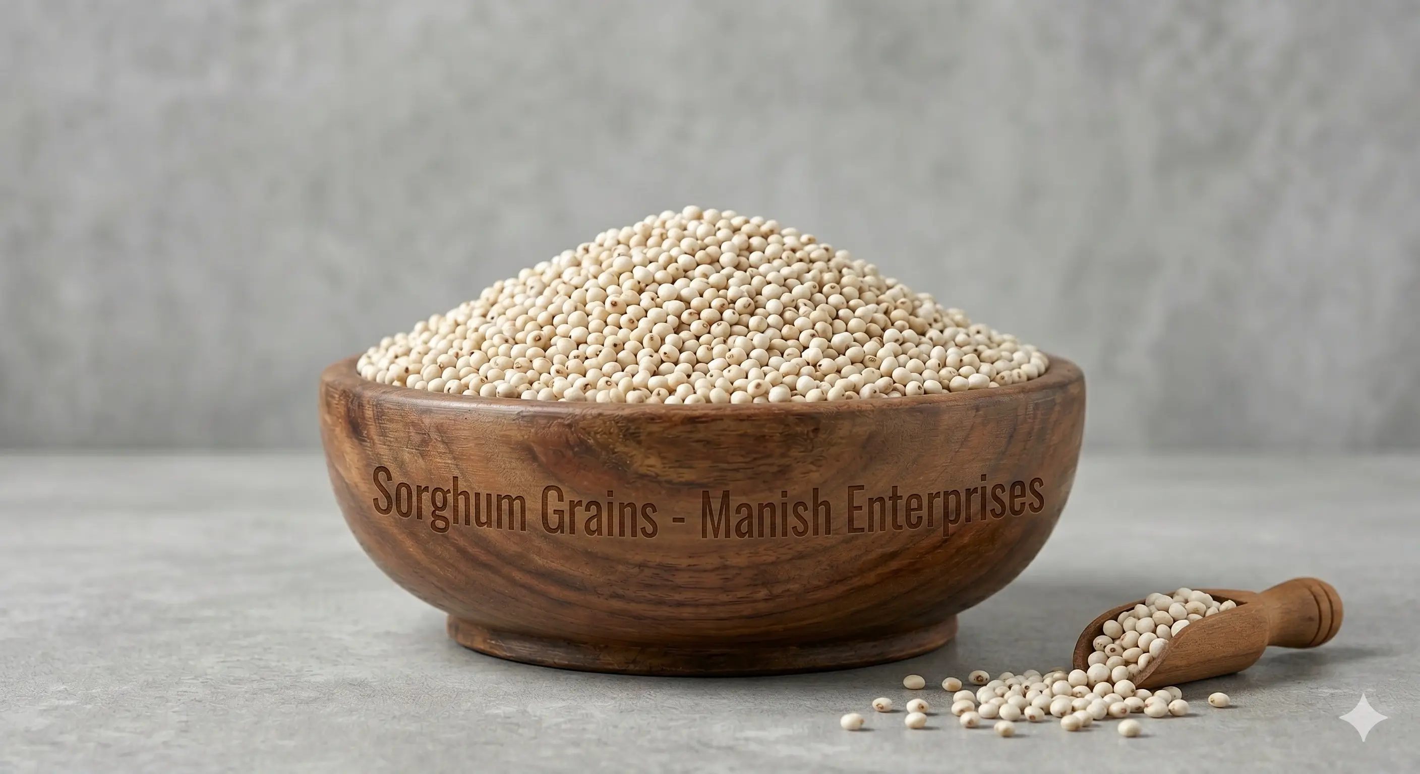 Premium wholesale Jowar sorghum seeds white bold Neemuch Manish Enterprises