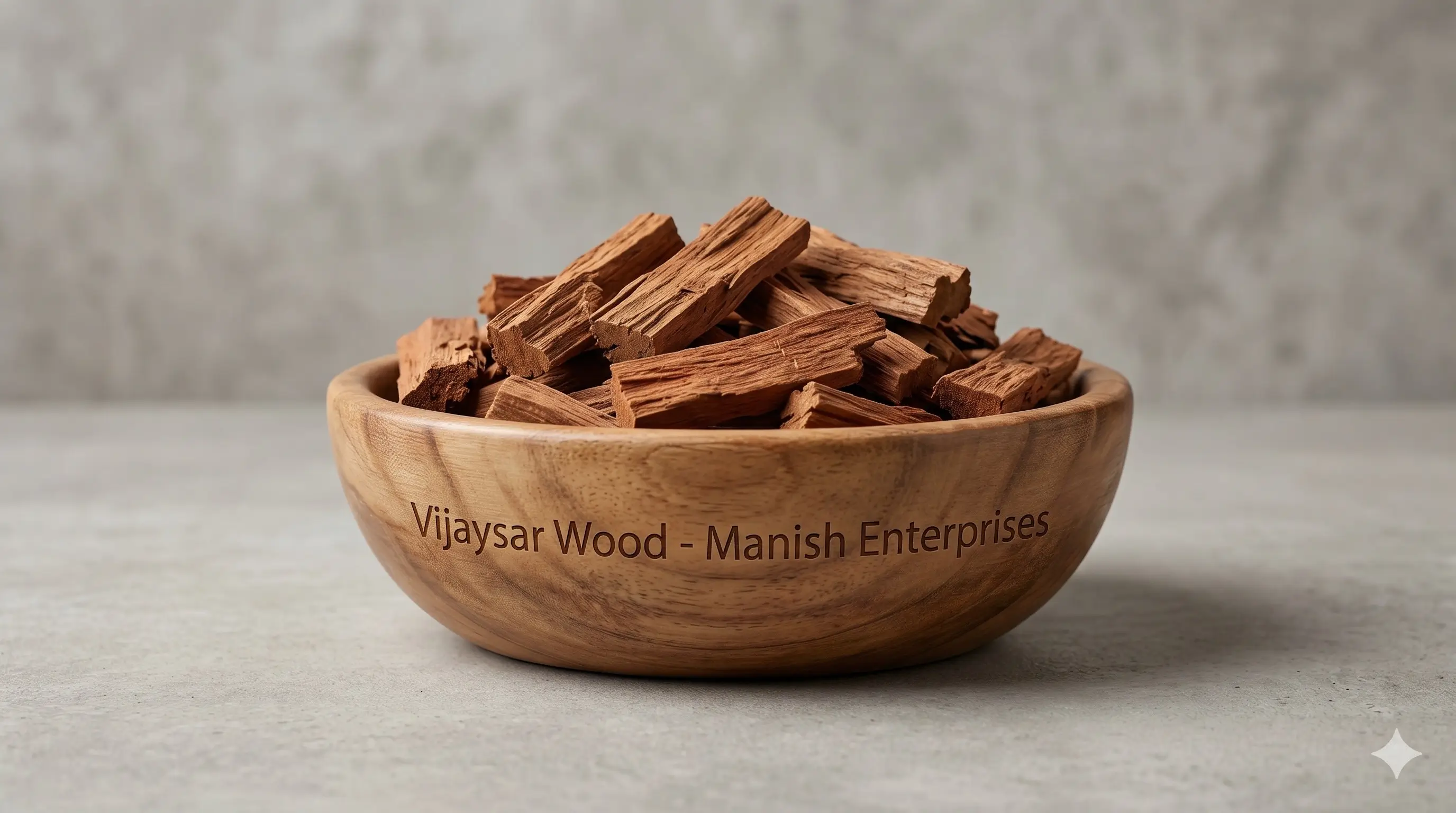 Premium wholesale Vijaysar heartwood Pterocarpus marsupium chips Neemuch Manish Enterprises