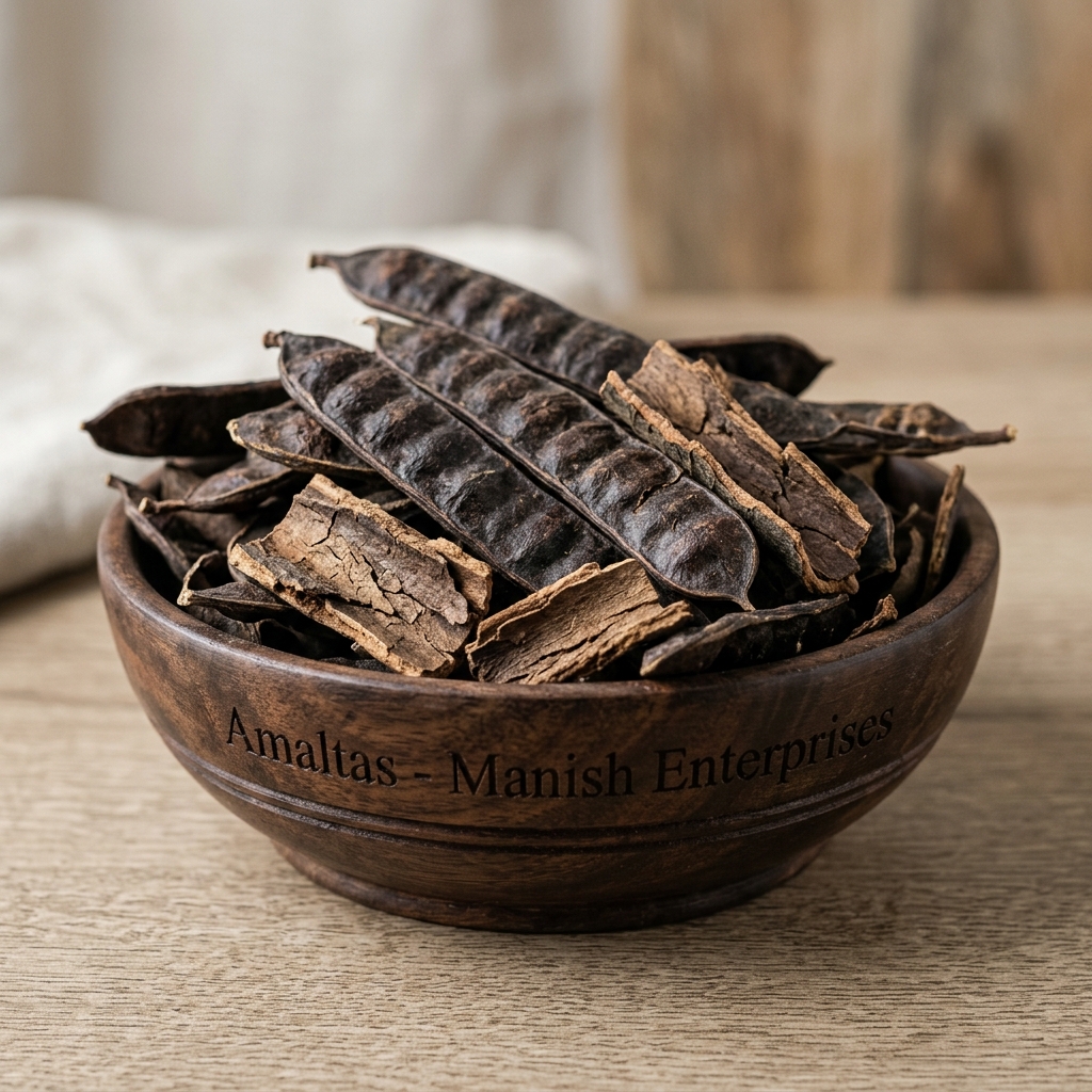 Premium wholesale Amaltas Cassia fistula pods and bark Neemuch Manish Enterprises