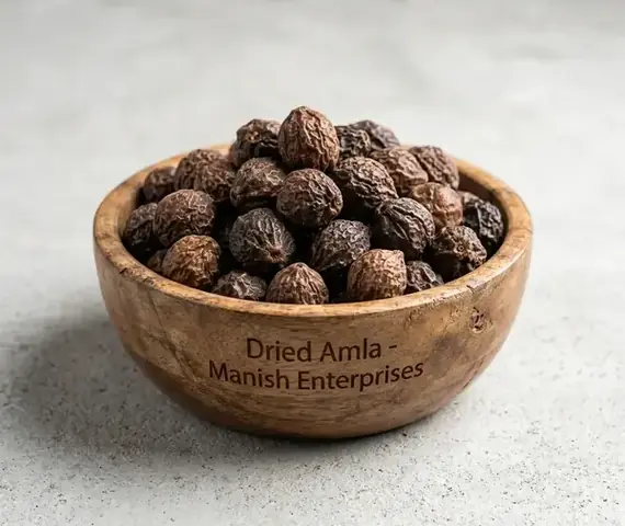 Sortex-cleaned wholesale dried amla bulk supplier Neemuch Manish Enterprises