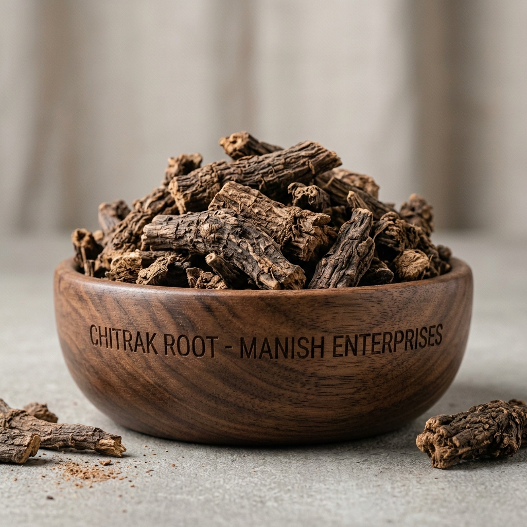 Premium wholesale Chitrak Plumbago zeylanica roots Neemuch Manish Enterprises